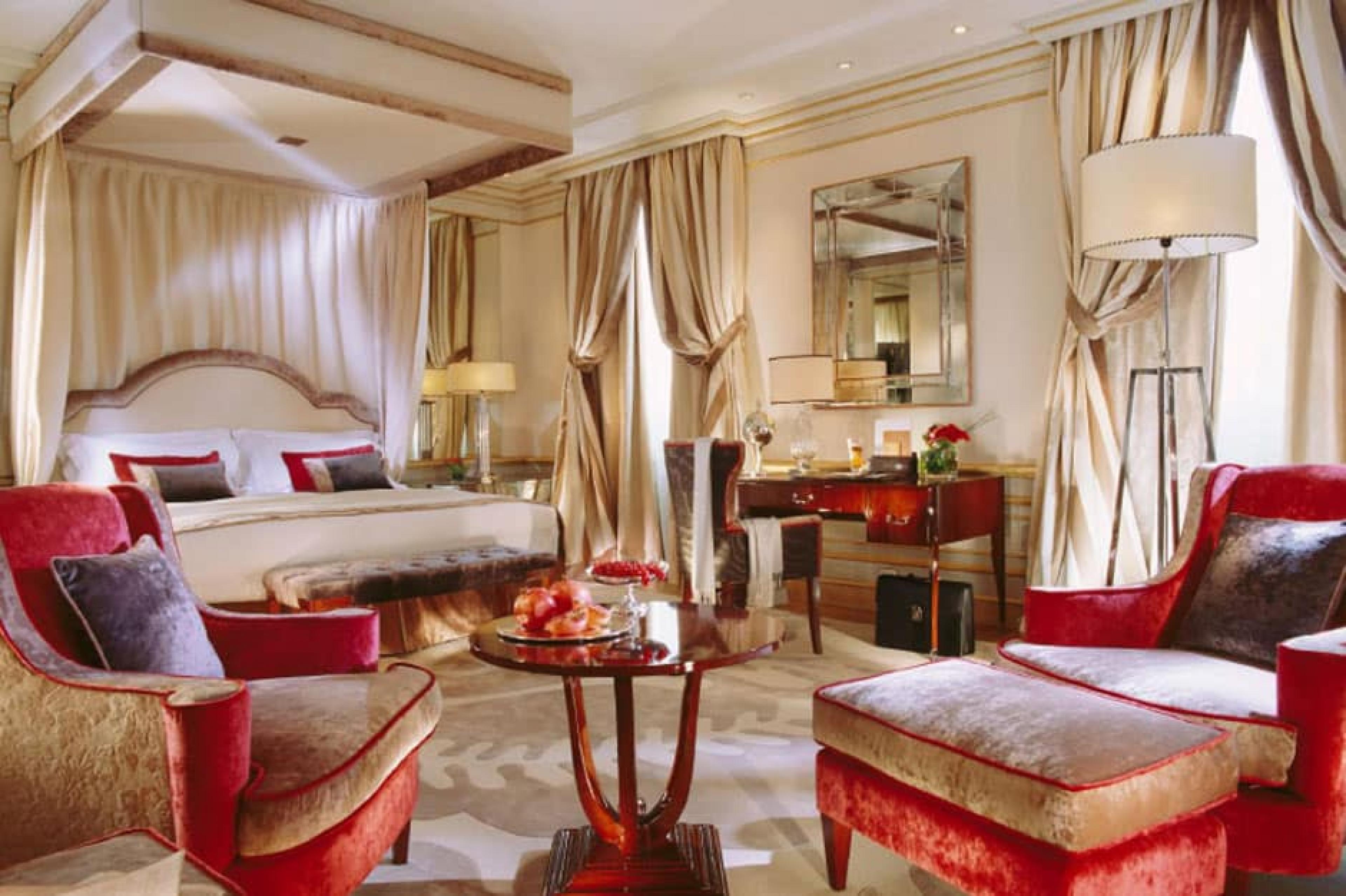 Imperial suite at Hotel Principe di Savoia, Milan, Italy