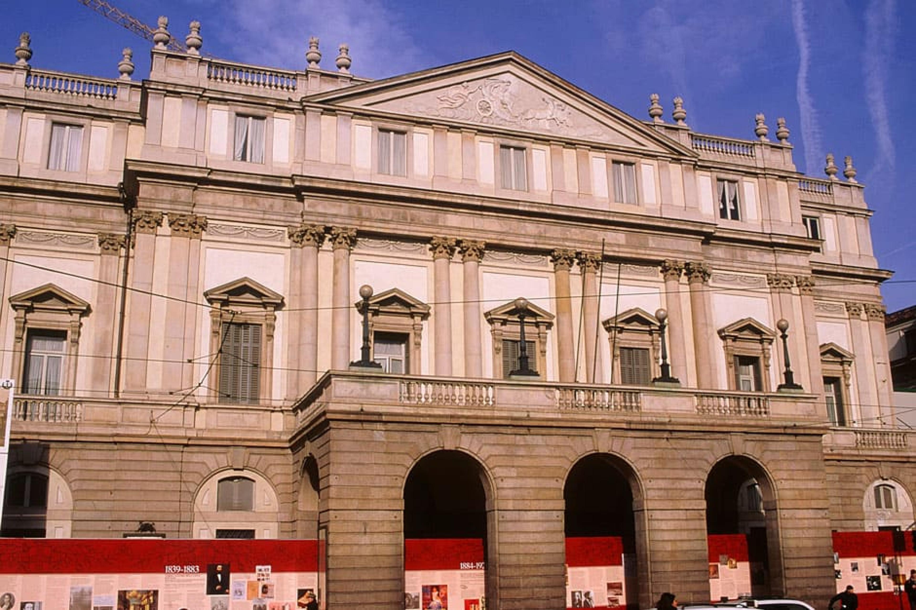 Exterior View-Teatro Alla Scala ,Milan, Italy