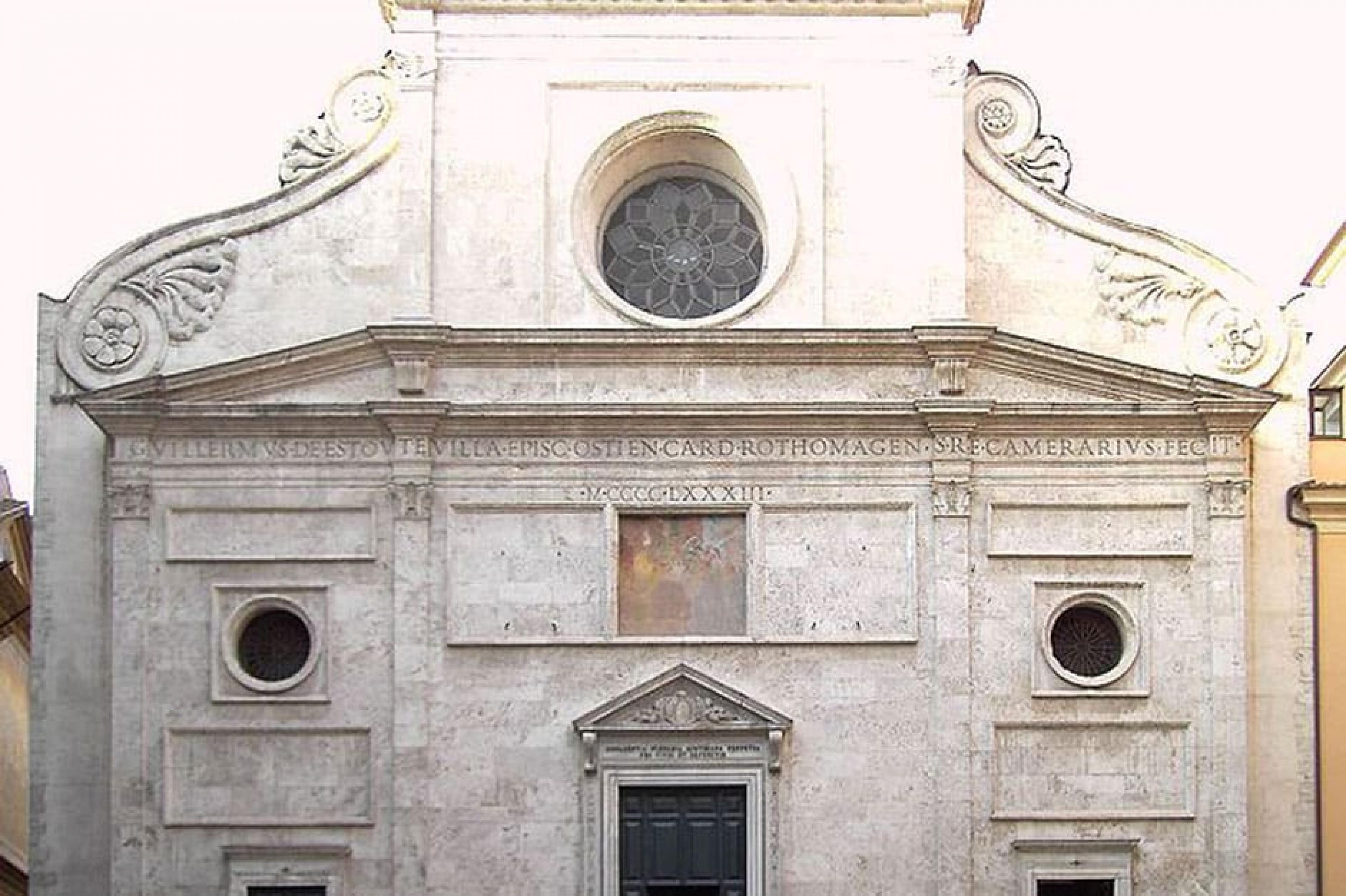 Exterior View-Sant’Agostino ,Rome, Italy