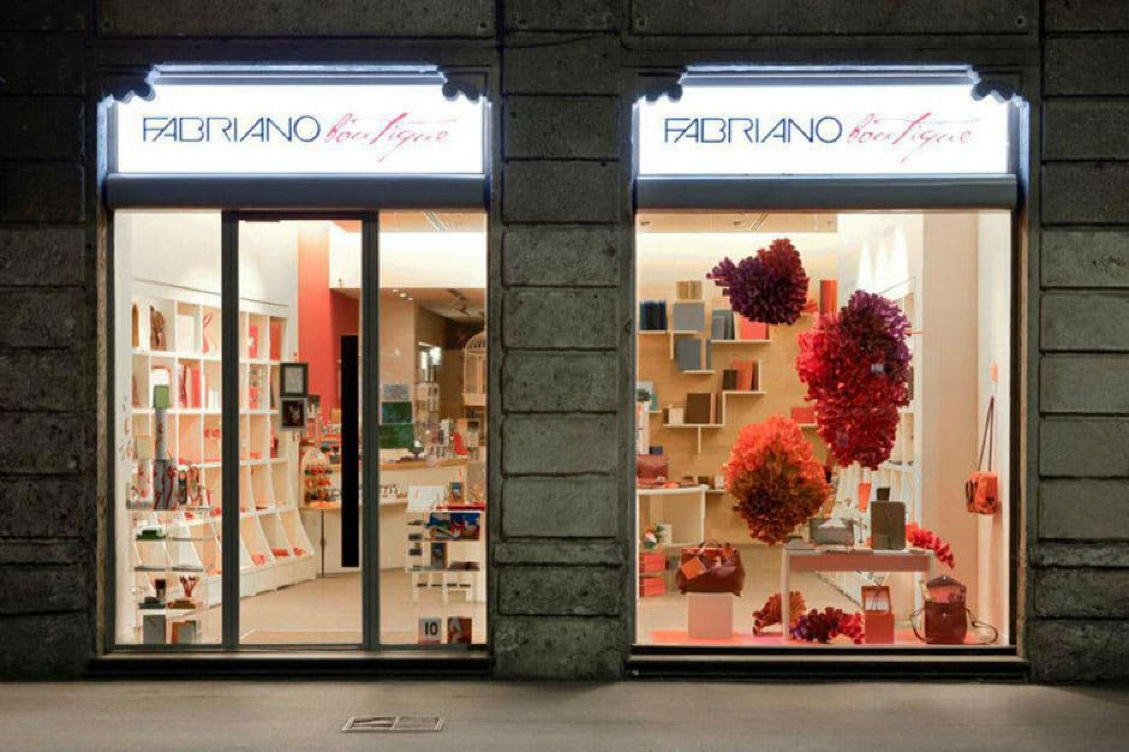 Exterior at Fabriano Boutique,Milan, Italy - courtesy Fabriano Boutique