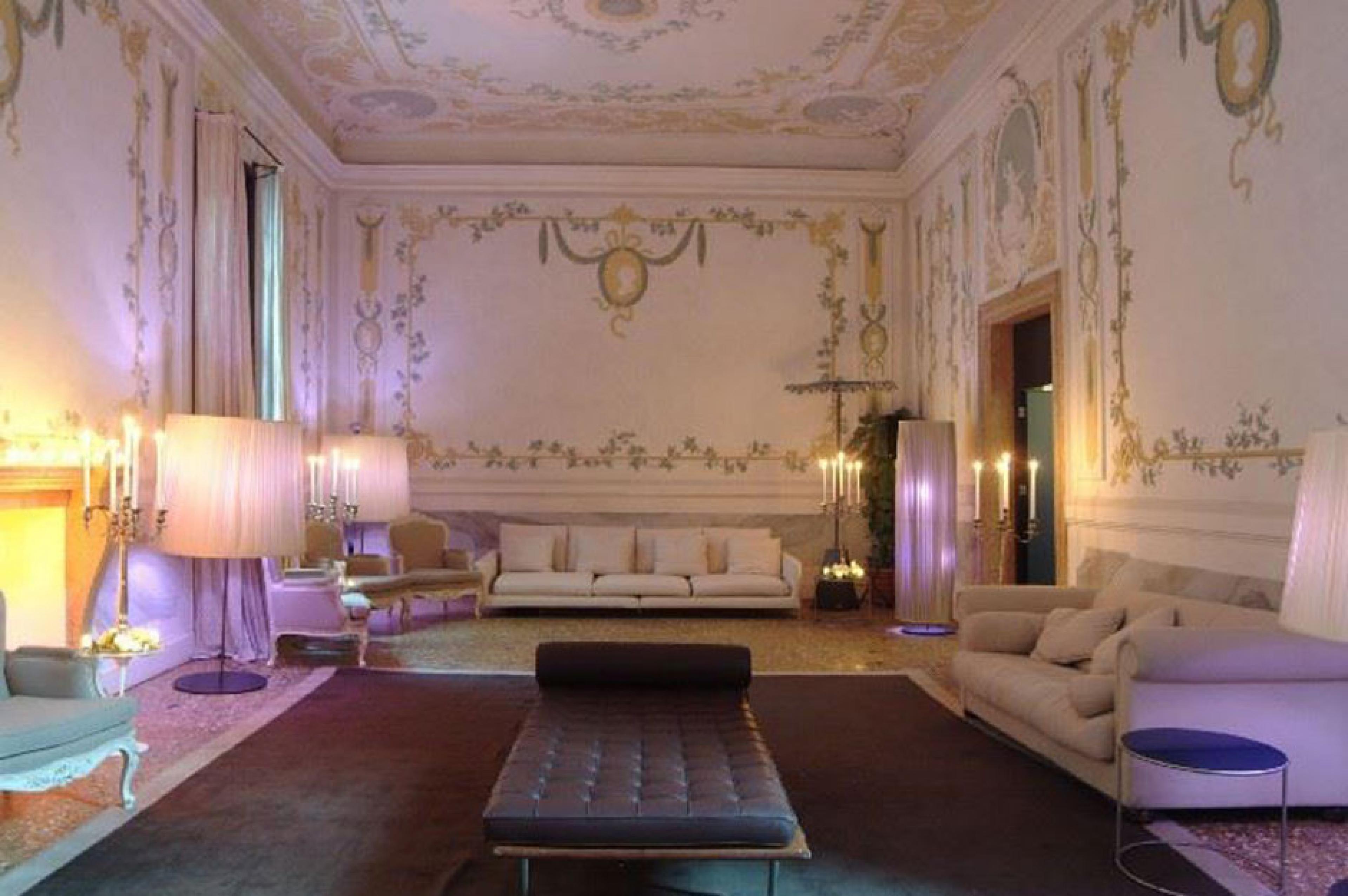 Lounge at  Hotel Monaco & Grand Canal, Venice, Italy