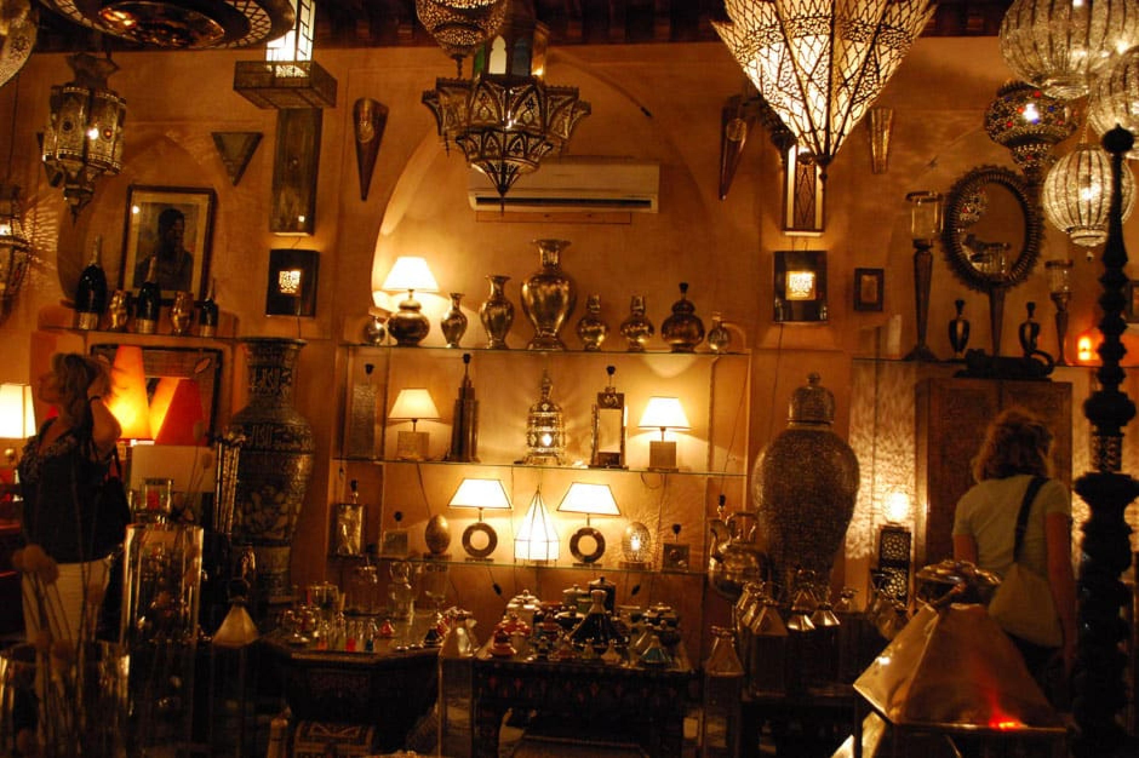 Interior at El Jouli Miloud, Marrakech, Morocco