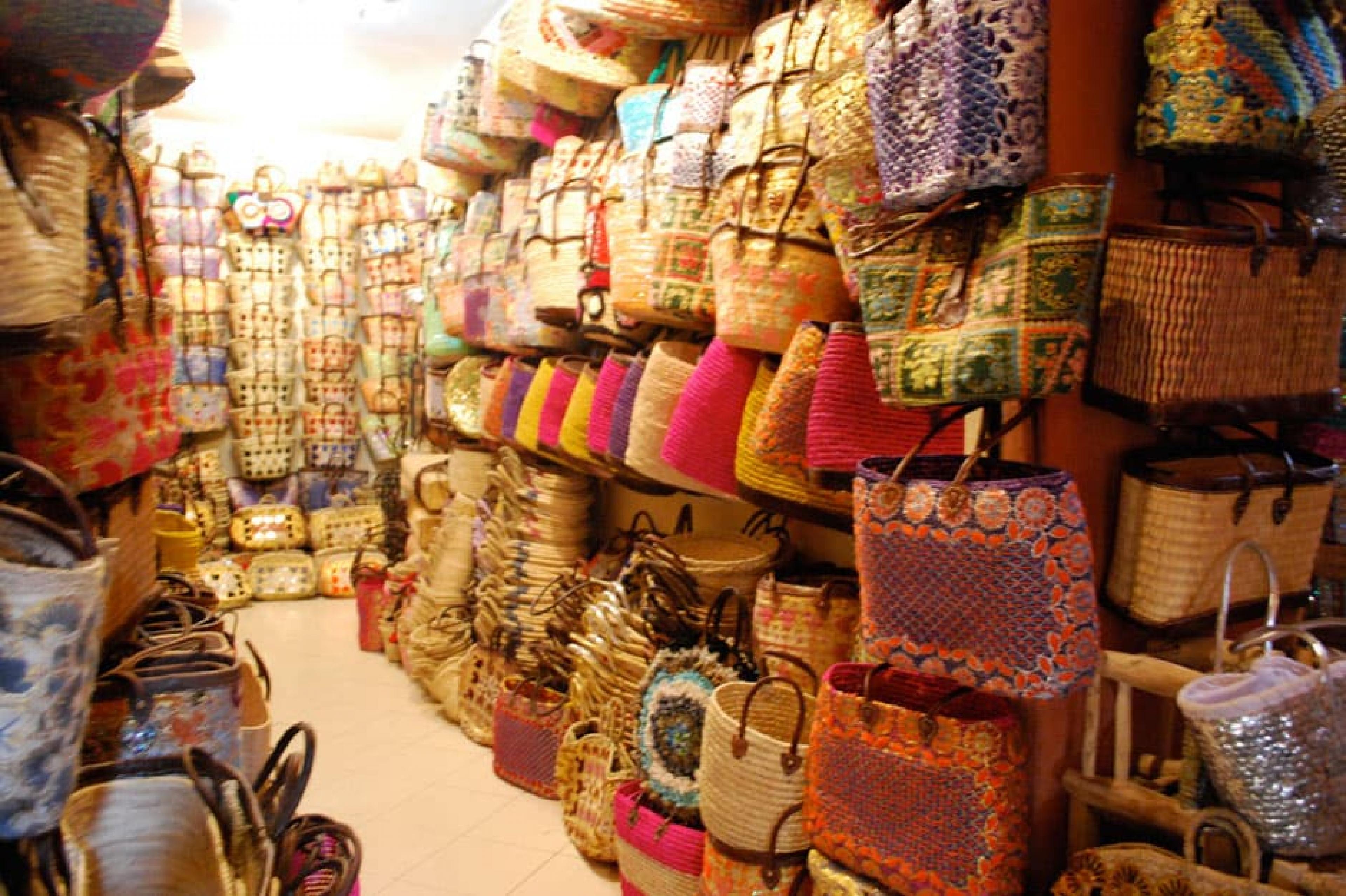 Enterior View-Shop the Souk, Marrakech, Morocco