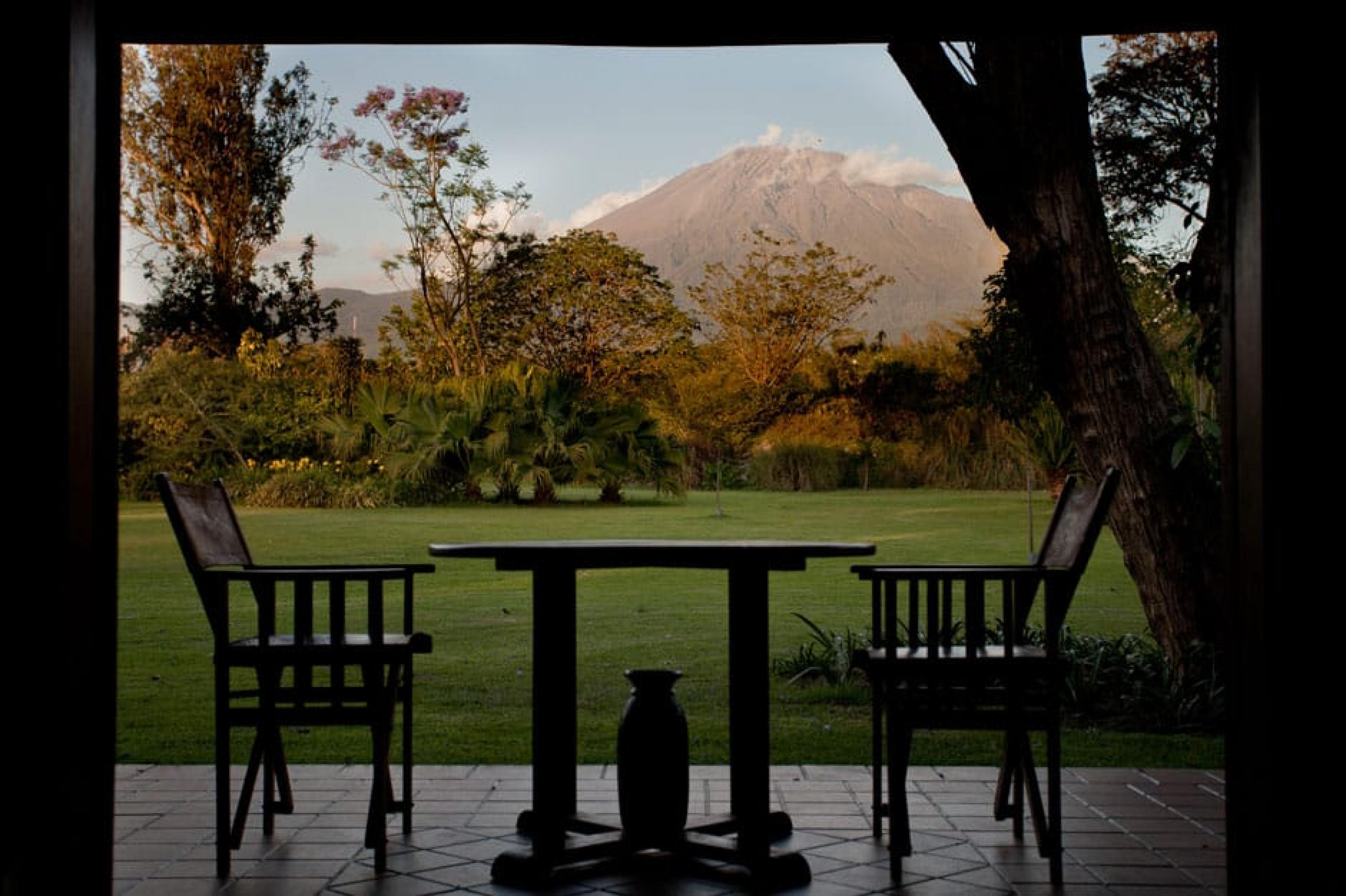 Lounge at Legendary Lodge, Tanzania