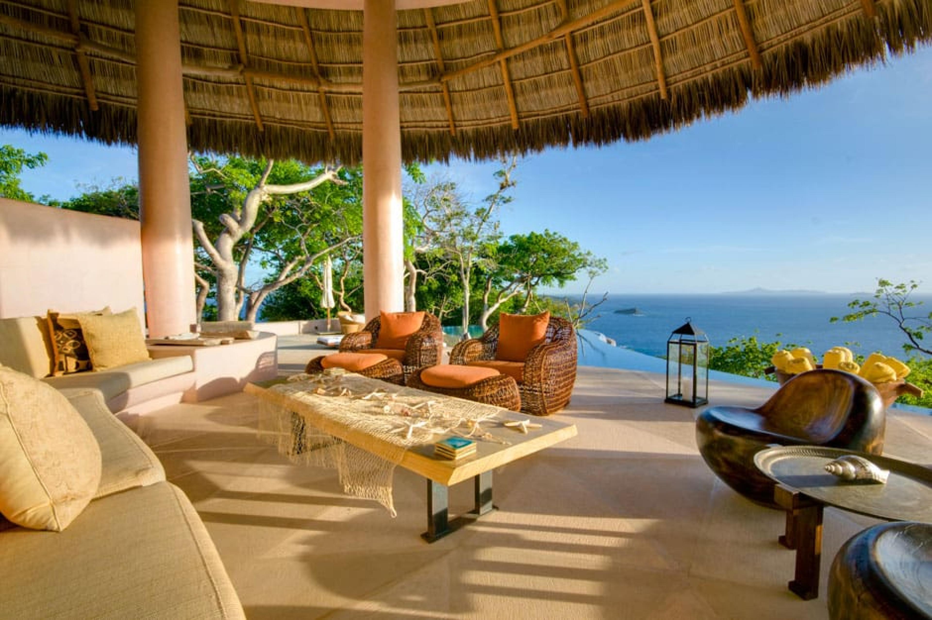 Lounge at Villas to Rent, Mustique, Caribbean - Dale Curtis