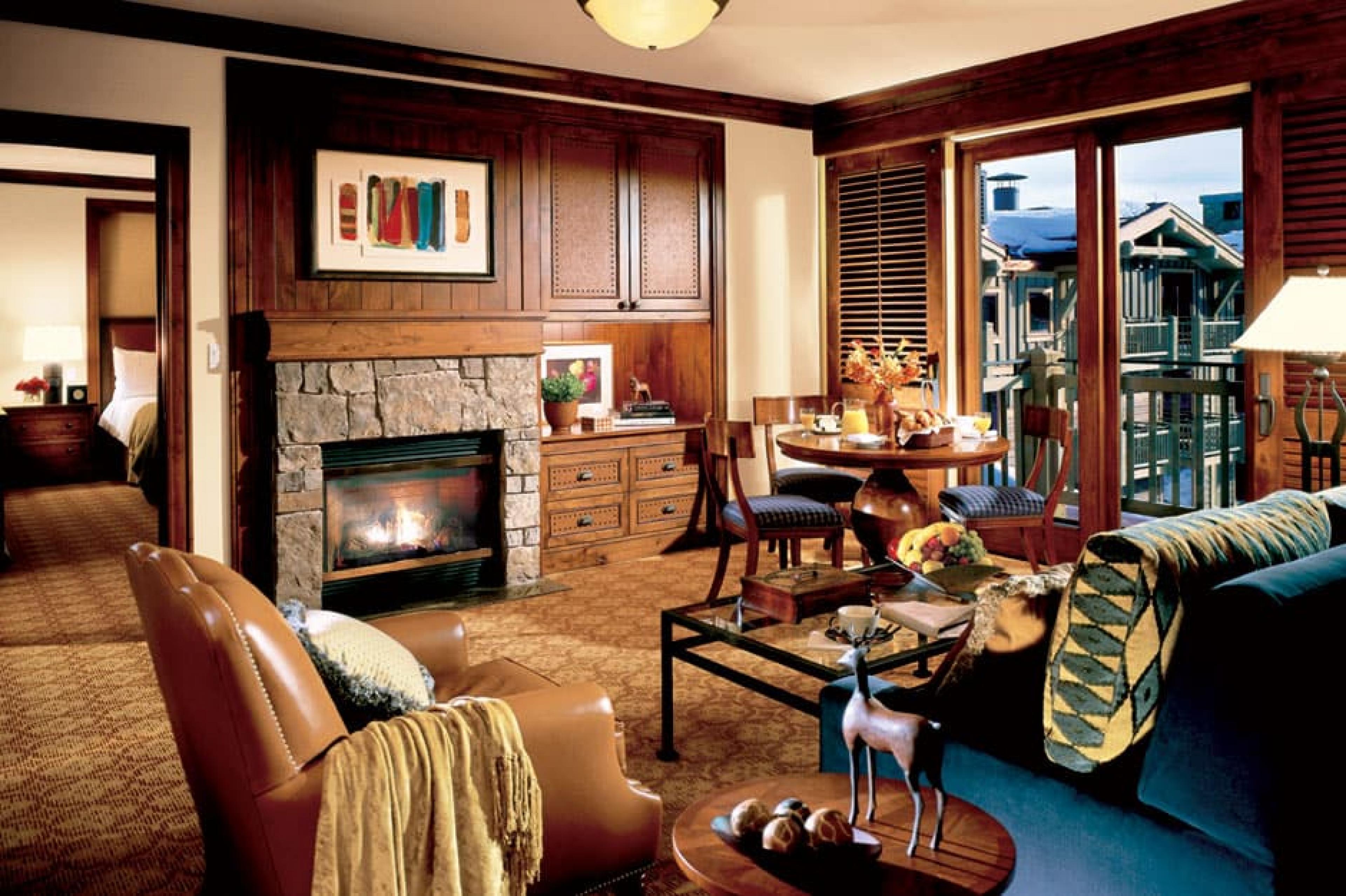 Living Room at Four Seasons, Jackson Hole, American West