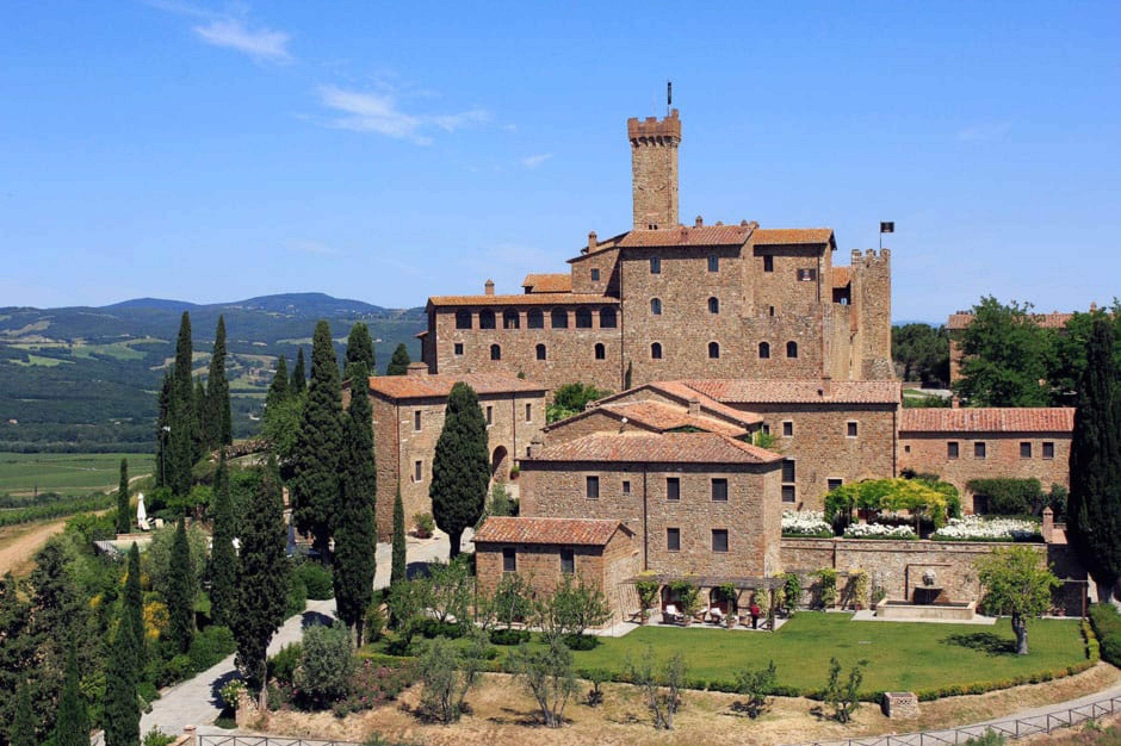 Exterior View - Il Borgo (at Castello Banfi), Tuscany, Italy
